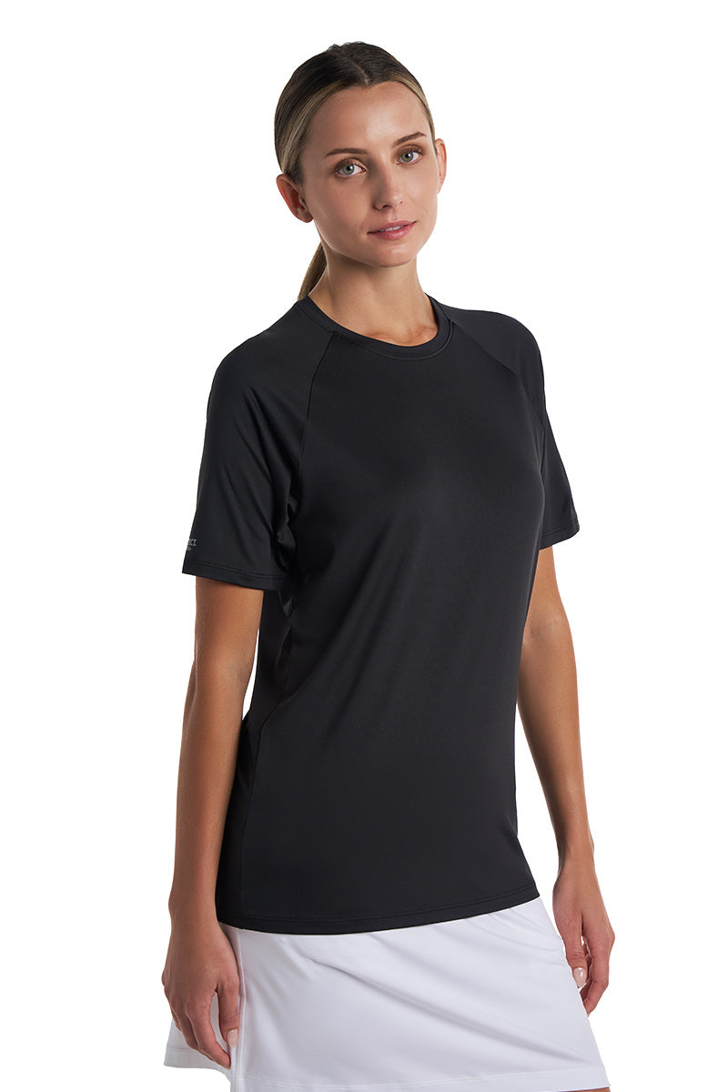 Suntect Shield Short Sleeve T-Shirt | Black