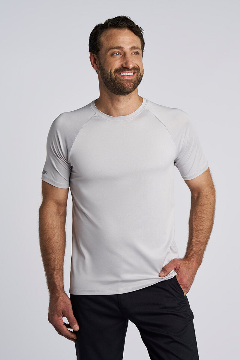 Suntect Shield Short Sleeve T-Shirt | Sleek Grey