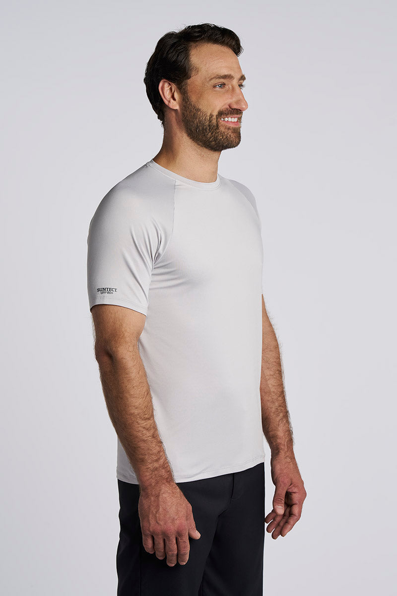 Suntect Shield Short Sleeve T-Shirt | Sleek Grey