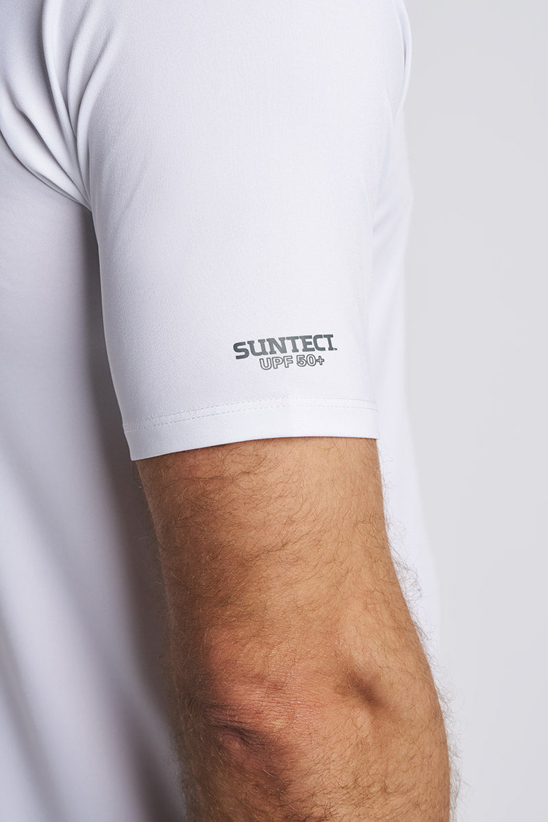 Suntect Shield Short Sleeve T-Shirt | White
