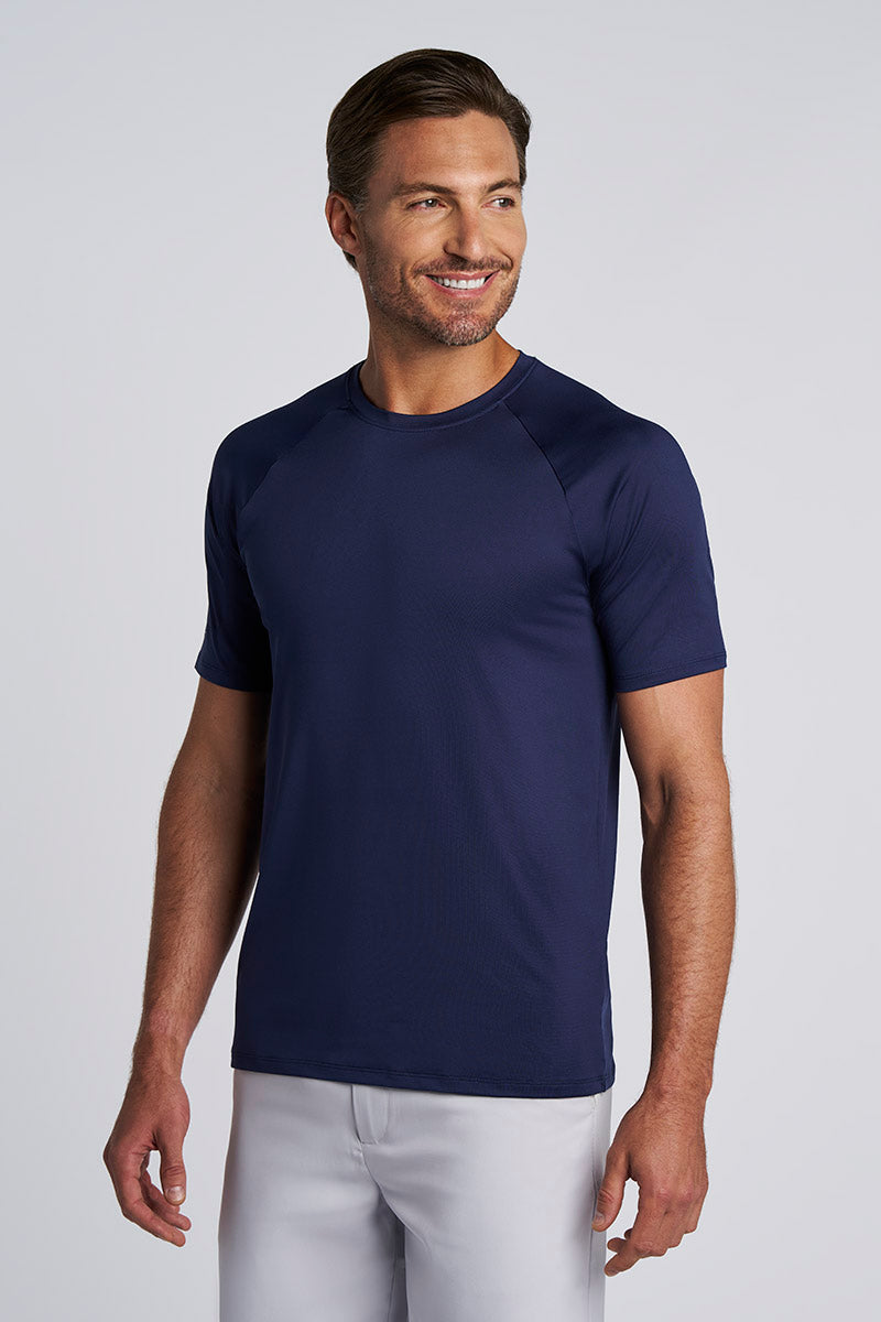 Suntect Shield Short Sleeve T-Shirt | Navy
