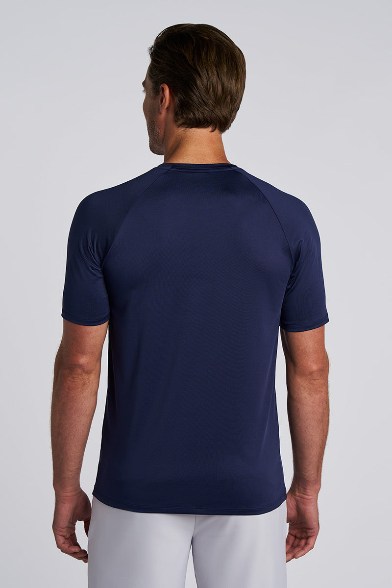 Suntect Shield Short Sleeve T-Shirt | Navy