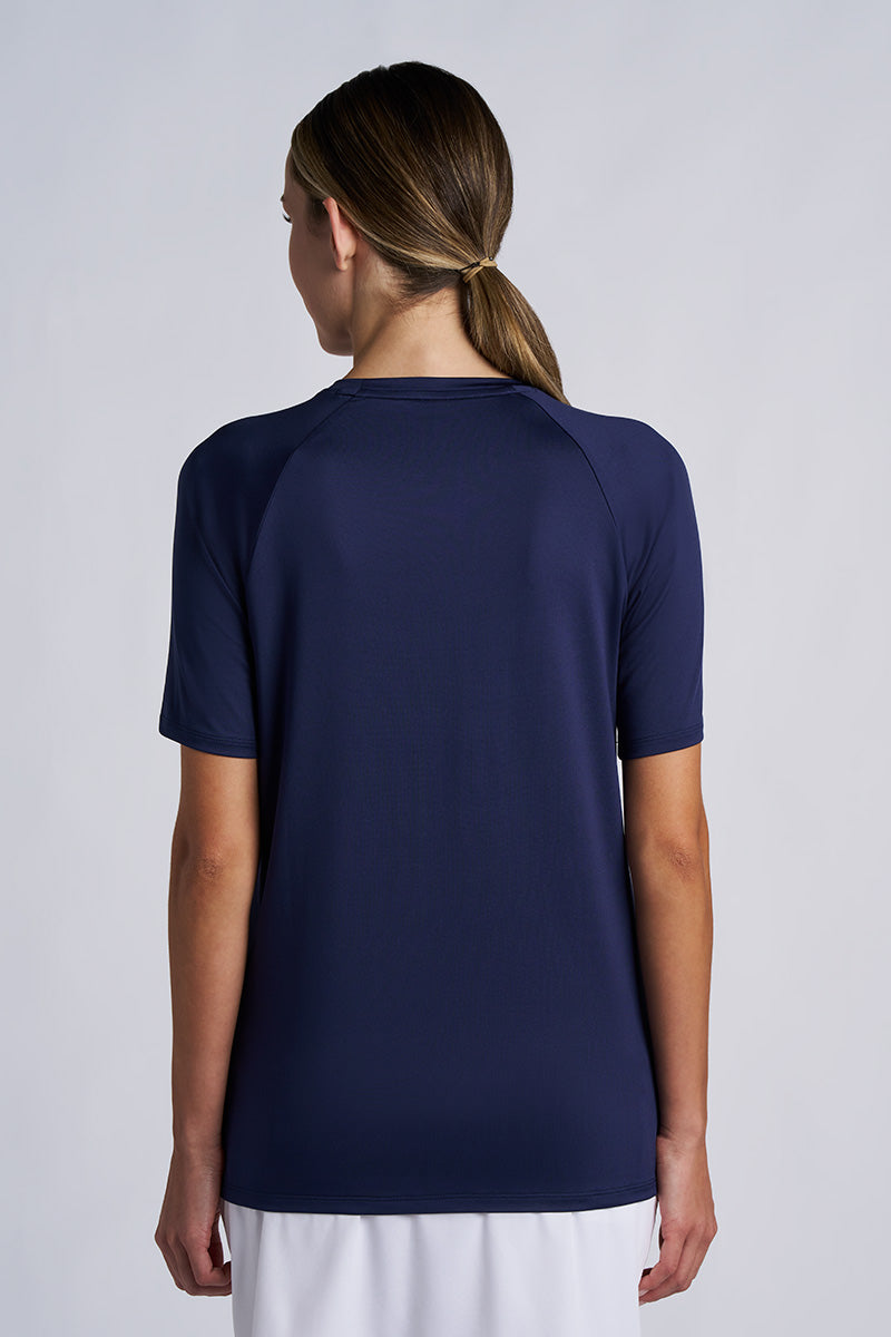 Suntect Shield Short Sleeve T-Shirt | Navy