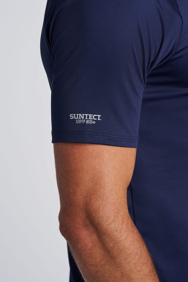 Suntect Shield Short Sleeve T-Shirt | Navy