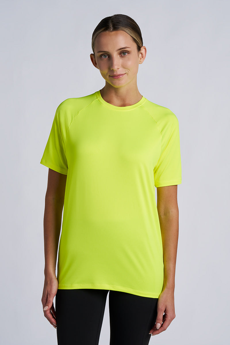Suntect Shield Short Sleeve T-Shirt | Yellow