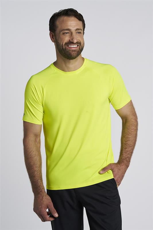 Suntect Shield Short Sleeve T-Shirt | Yellow