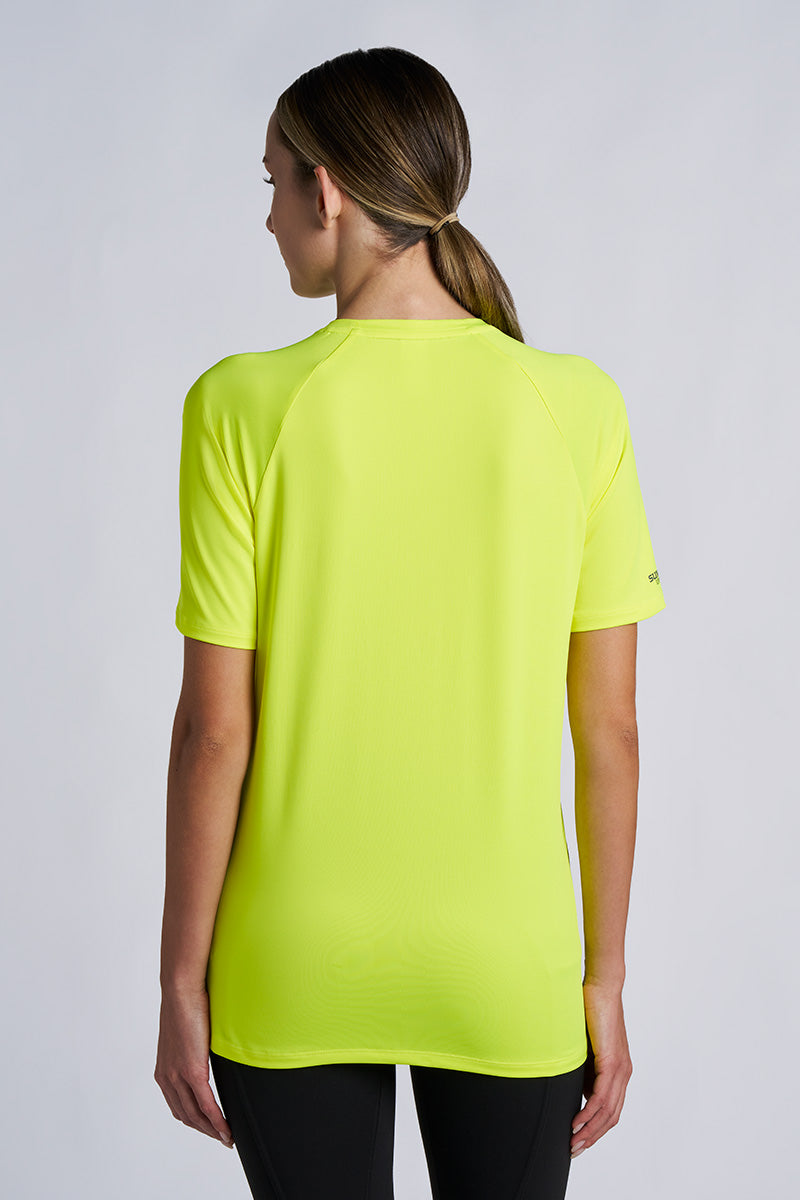 Suntect Shield Short Sleeve T-Shirt | Yellow