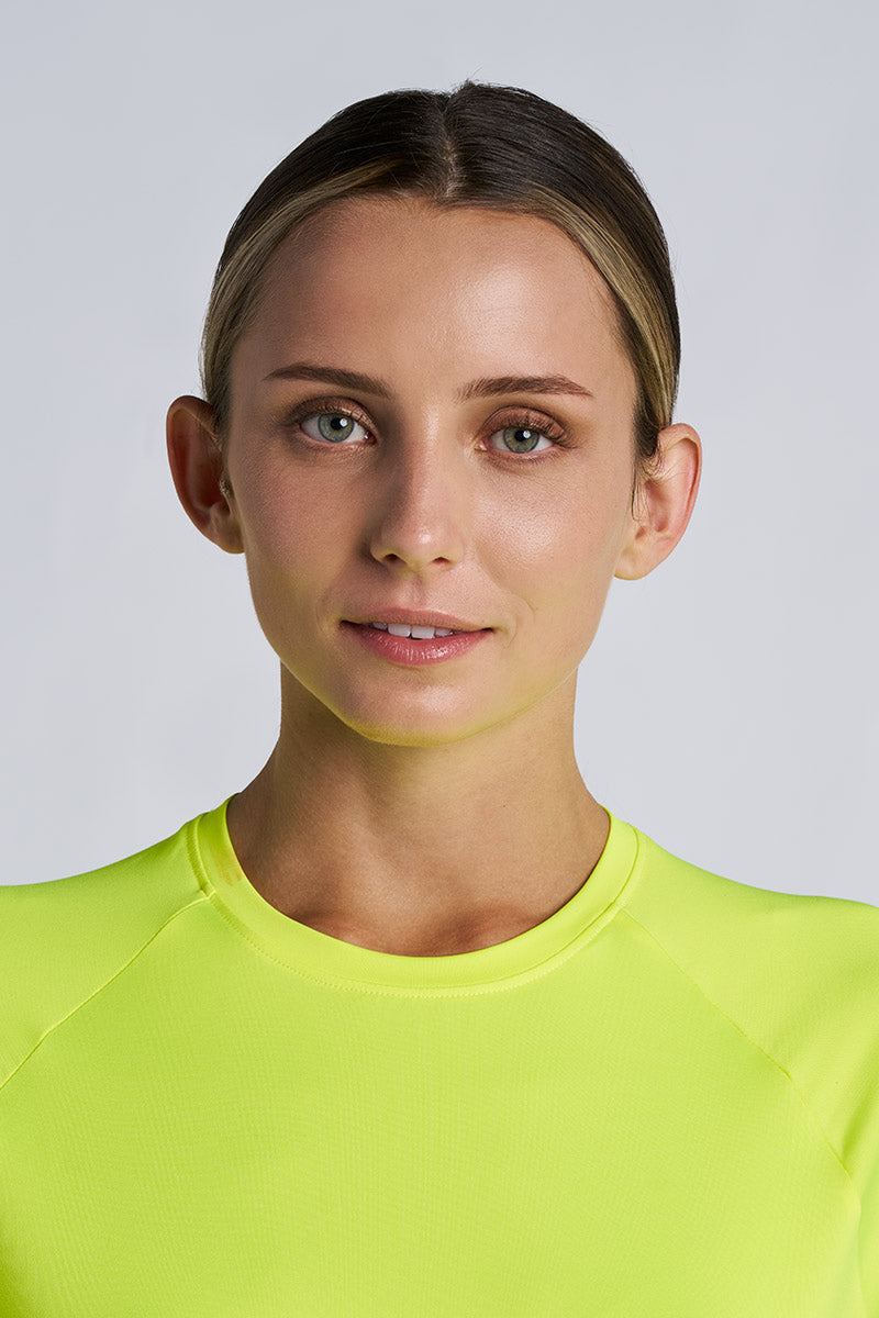 Suntect Shield Short Sleeve T-Shirt | Yellow