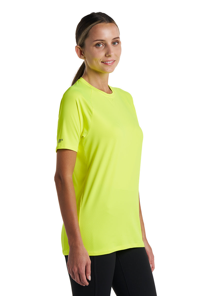 Suntect Shield Short Sleeve T-Shirt | Yellow