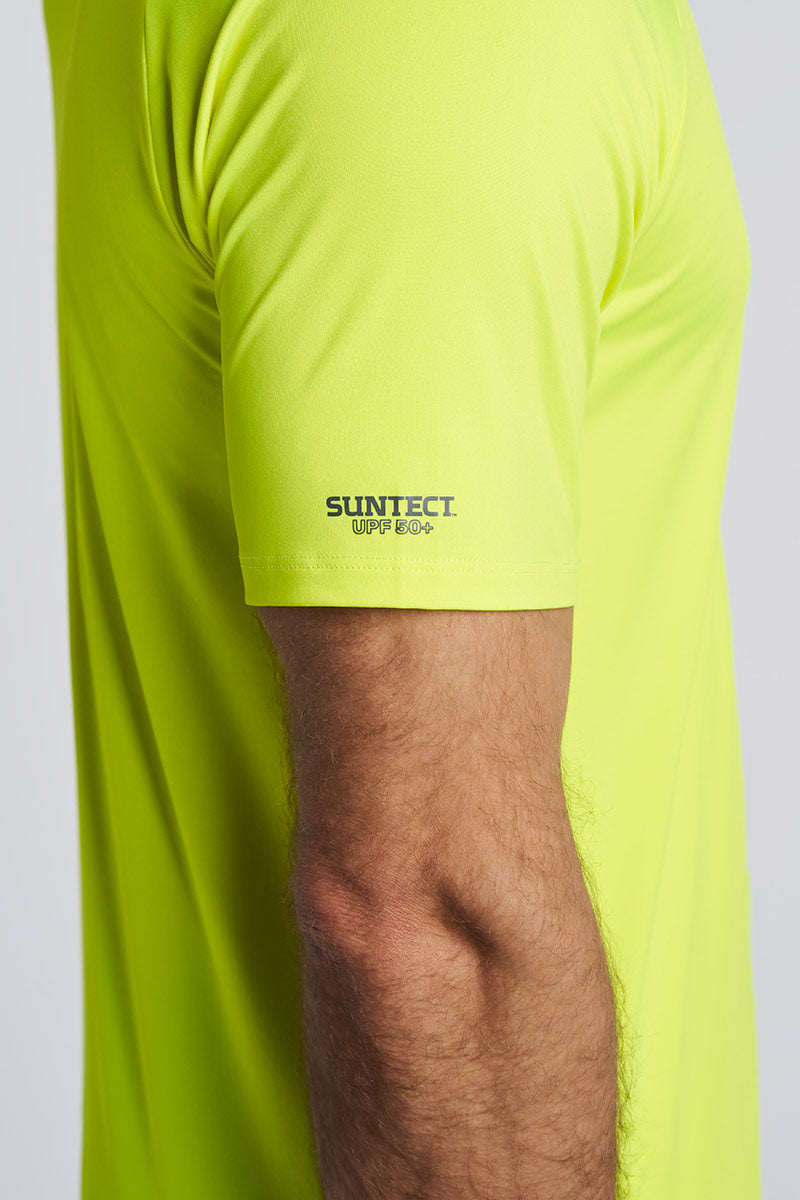Suntect Shield Short Sleeve T-Shirt | Yellow
