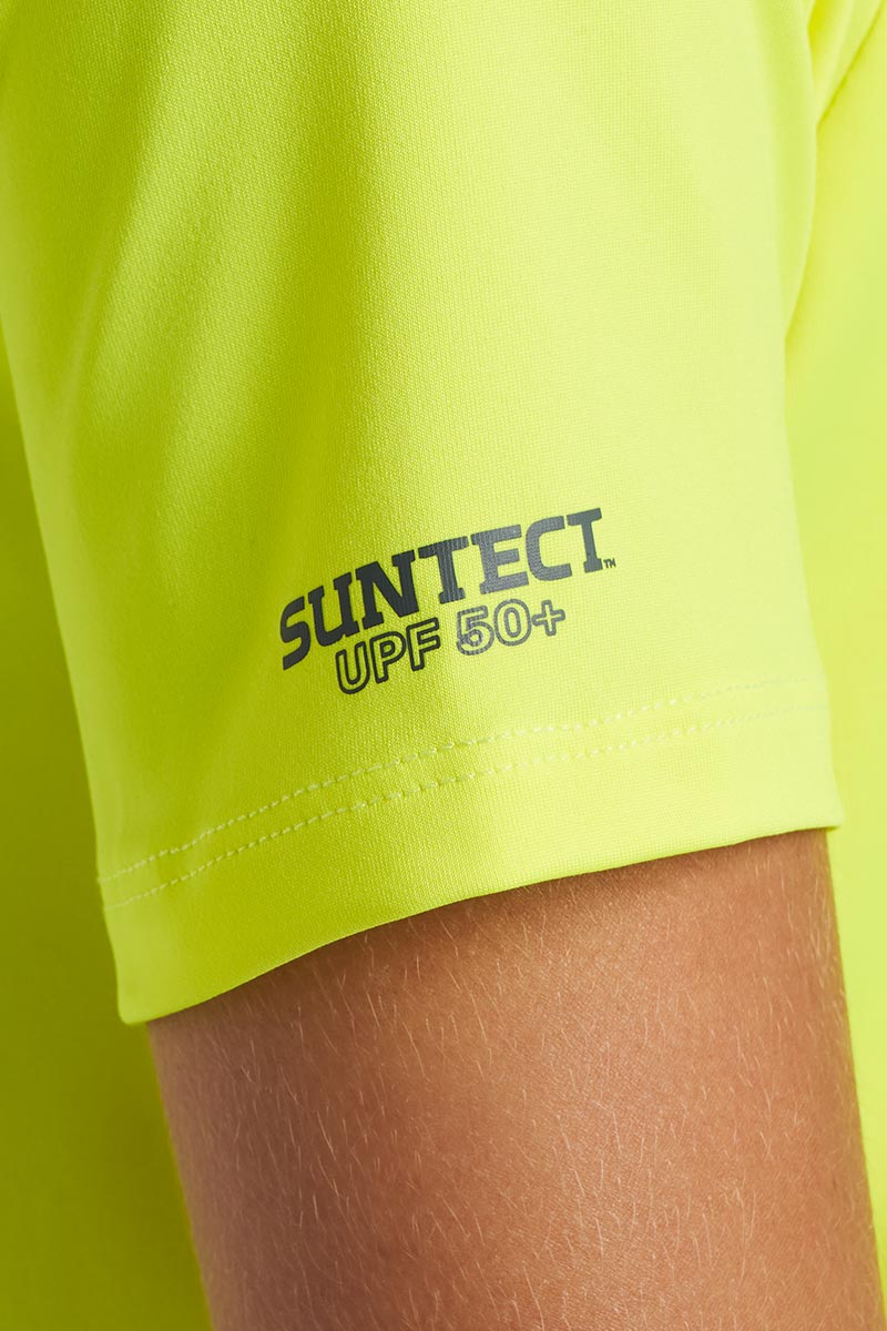 Suntect Shield Short Sleeve T-Shirt | Yellow