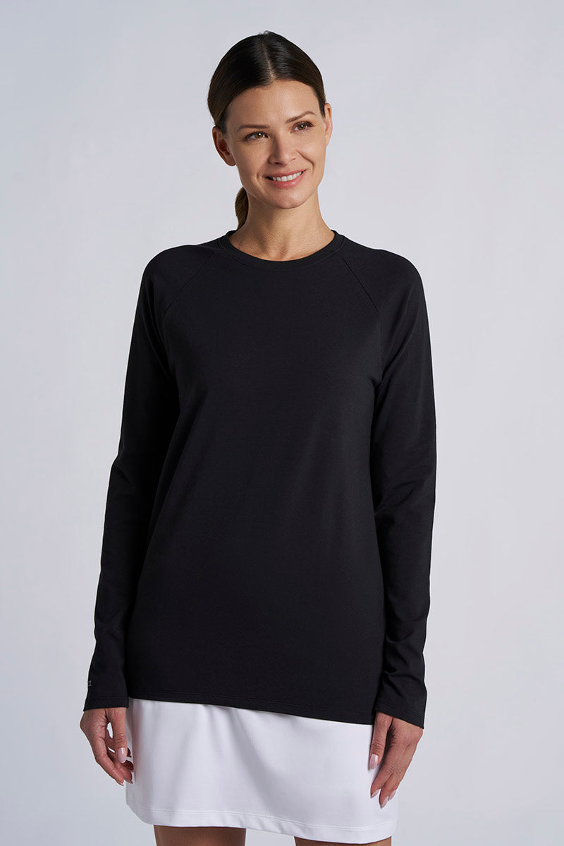 Suntect Defender Long Sleeve T-Shirt | Black
