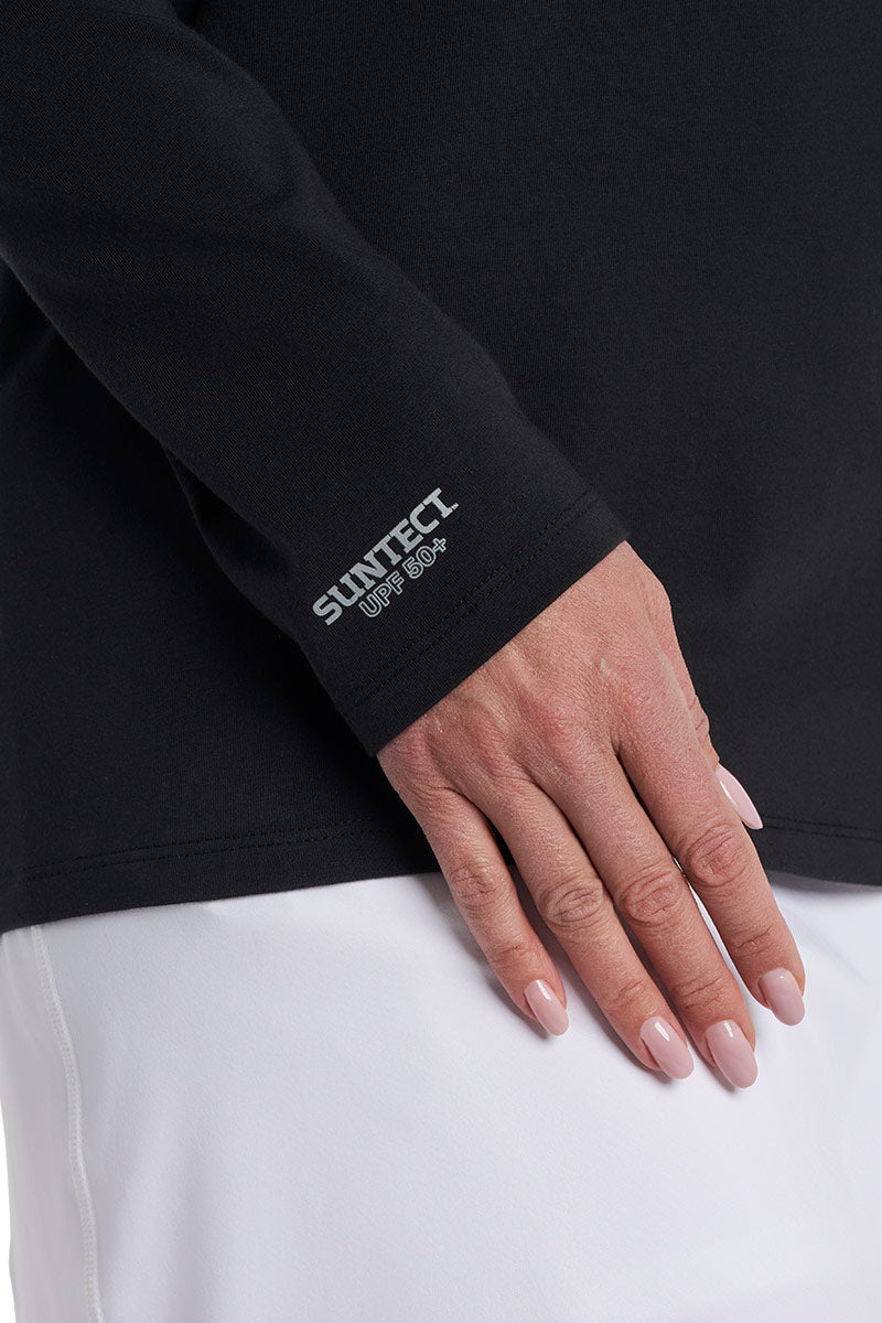 Suntect Defender Long Sleeve T-Shirt | Black