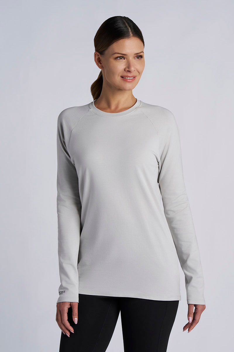 Suntect Defender Long Sleeve T-Shirt | Sleek Grey