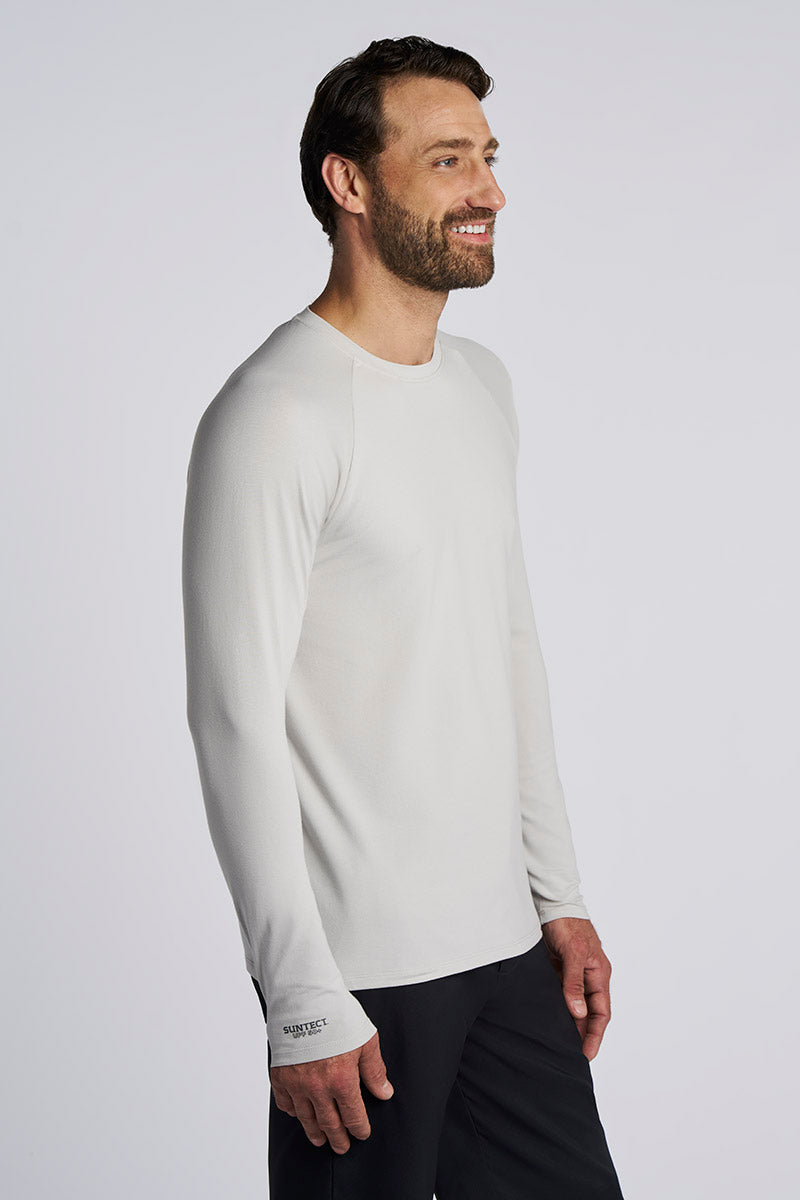 Suntect Defender Long Sleeve T-Shirt | Sleek Grey