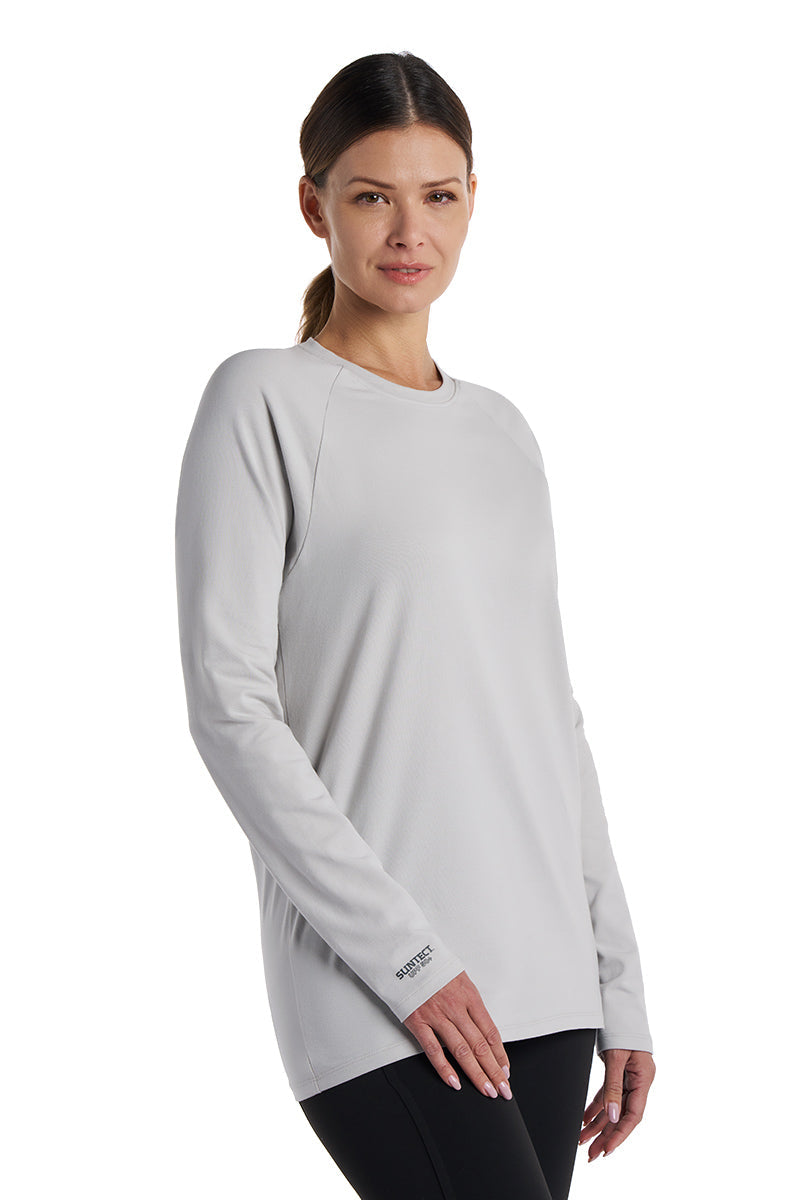 Suntect Defender Long Sleeve T-Shirt | Sleek Grey