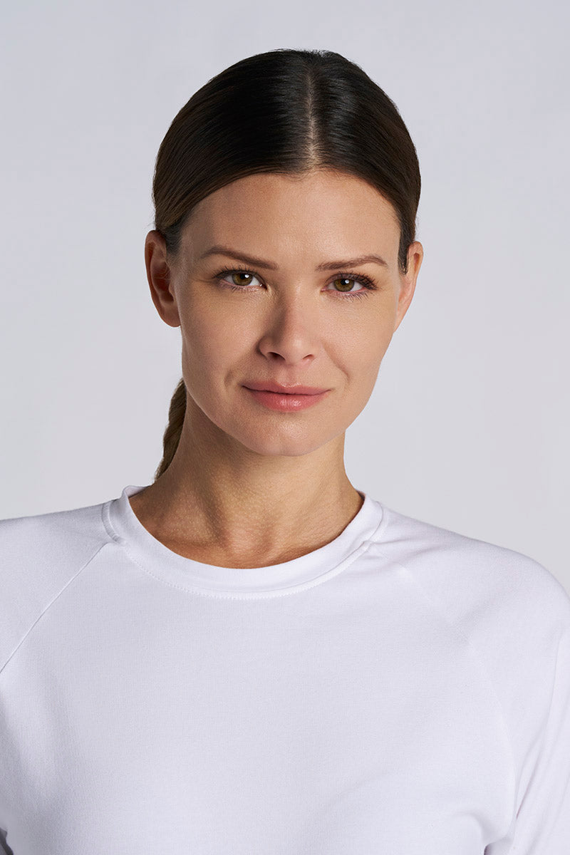 Suntect Defender Long Sleeve T-Shirt | White