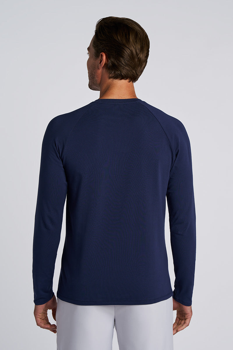 Suntect Defender Long Sleeve T-Shirt | Navy