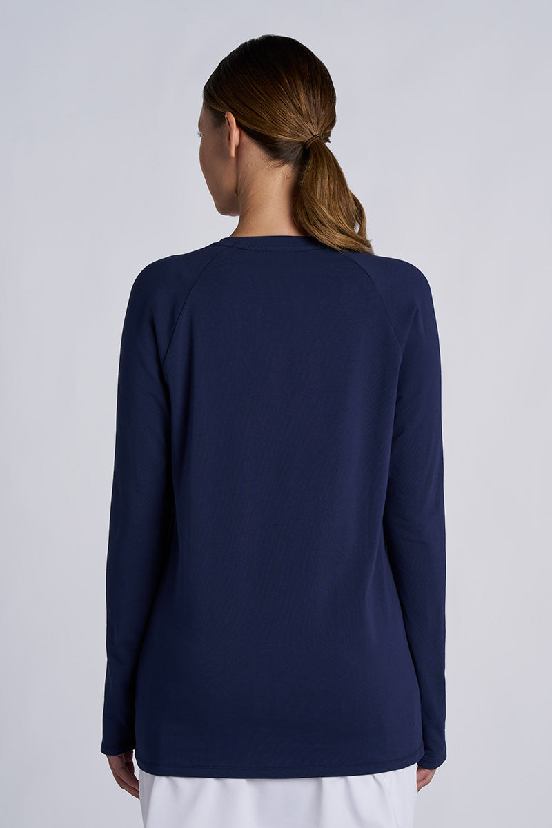 Suntect Defender Long Sleeve T-Shirt | Navy