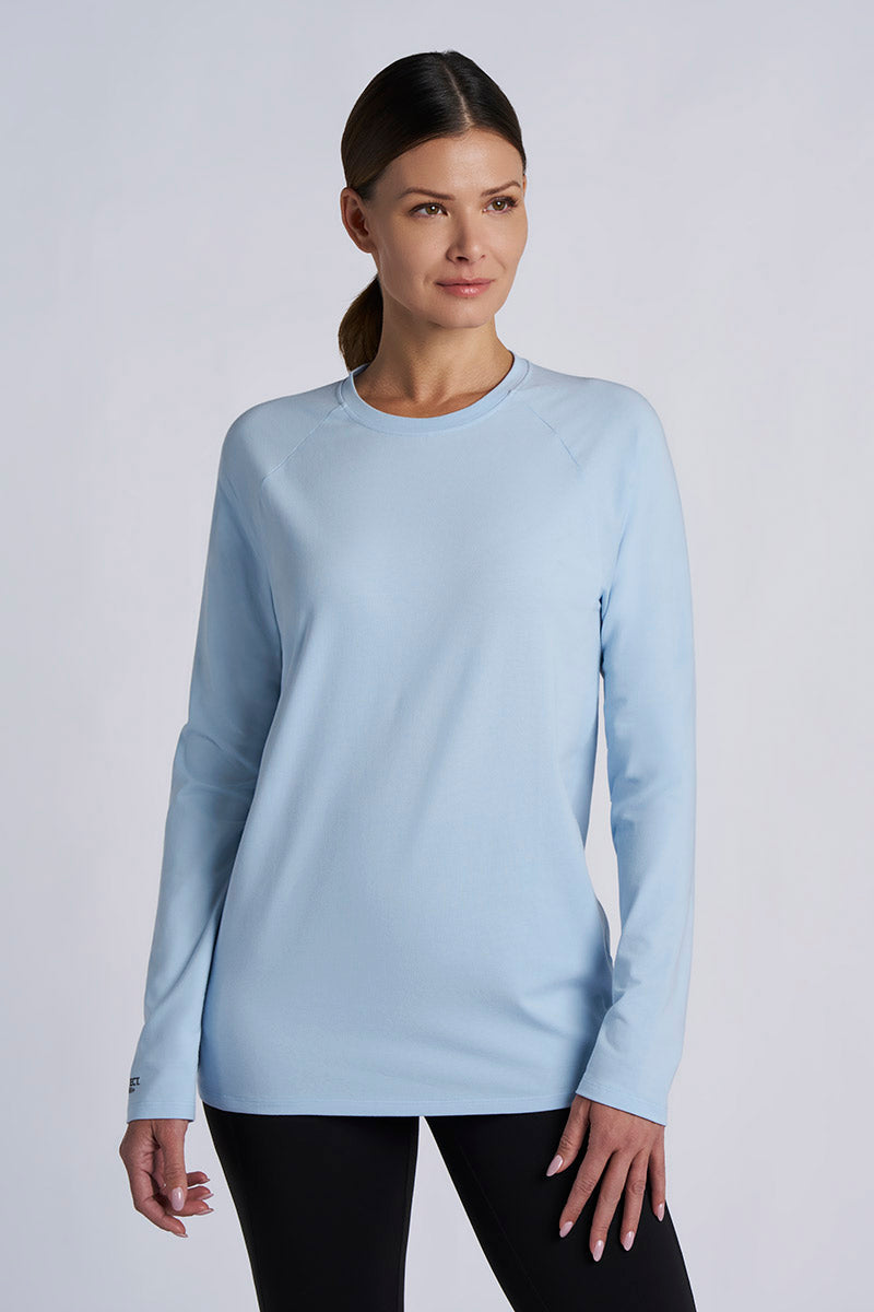 Suntect Defender Long Sleeve T-Shirt | Light Blue