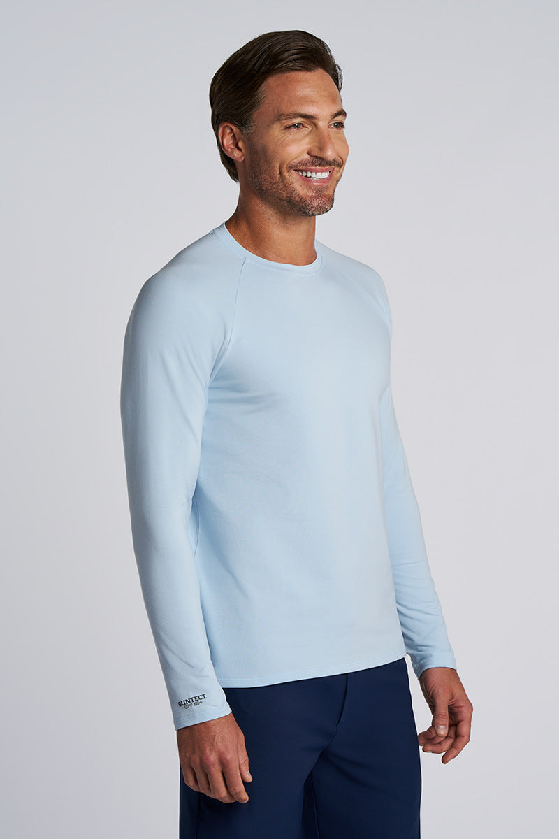 Suntect Defender Long Sleeve T-Shirt | Light Blue