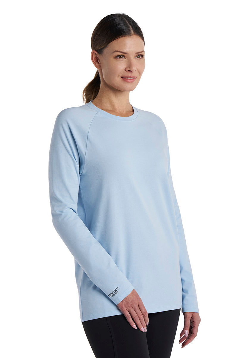 Suntect Defender Long Sleeve T-Shirt | Light Blue