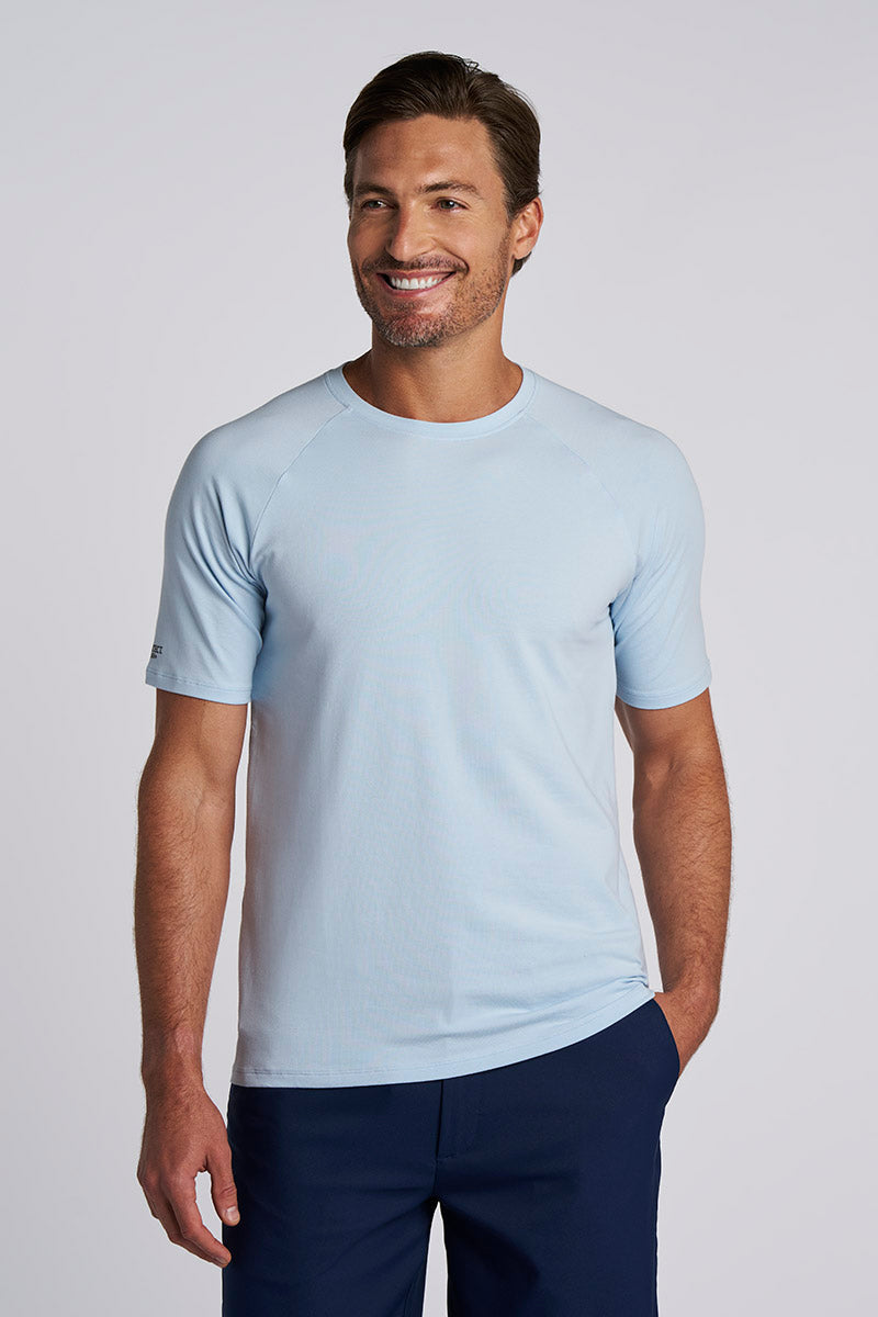 Suntect Defender Short Sleeve T-Shirt | Light Blue