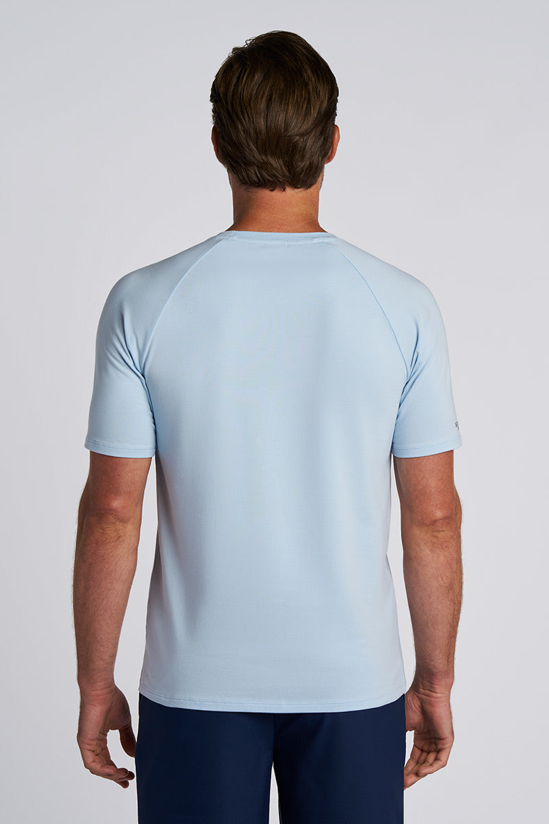 Suntect Defender Short Sleeve T-Shirt | Light Blue