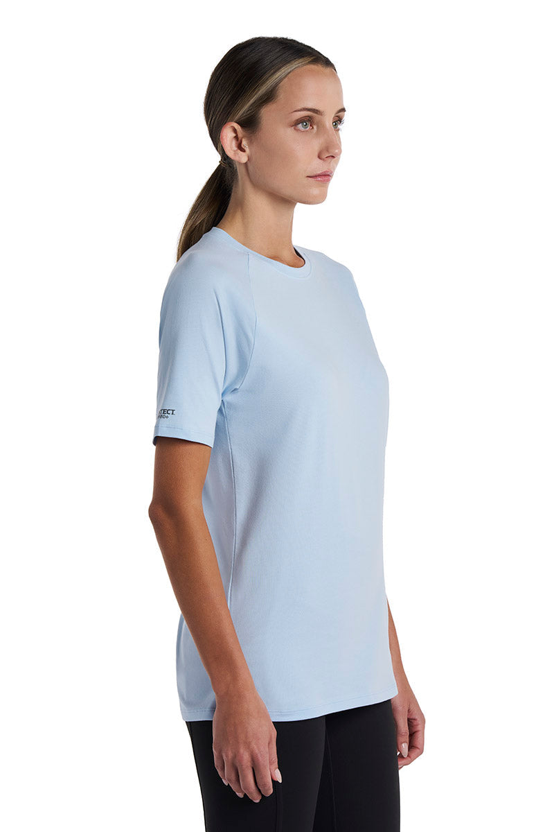 Suntect Defender Short Sleeve T-Shirt | Light Blue