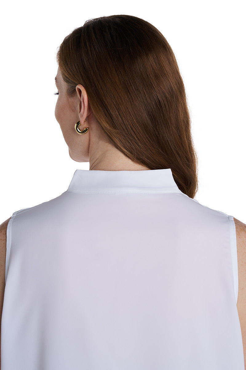 Women's Mykonos Sleeveless Top | White