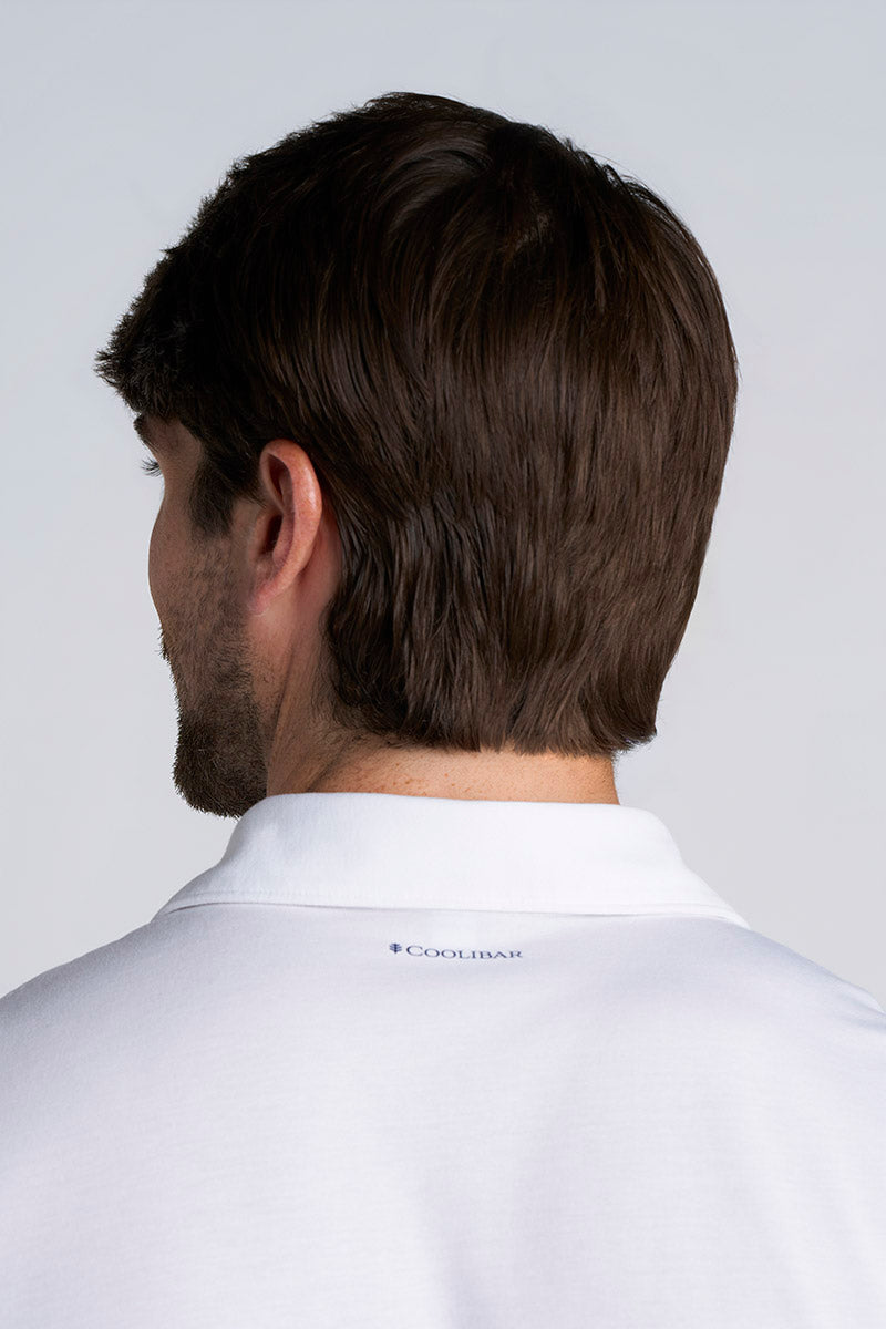 Men's All Day Short Sleeve Pique Polo | White