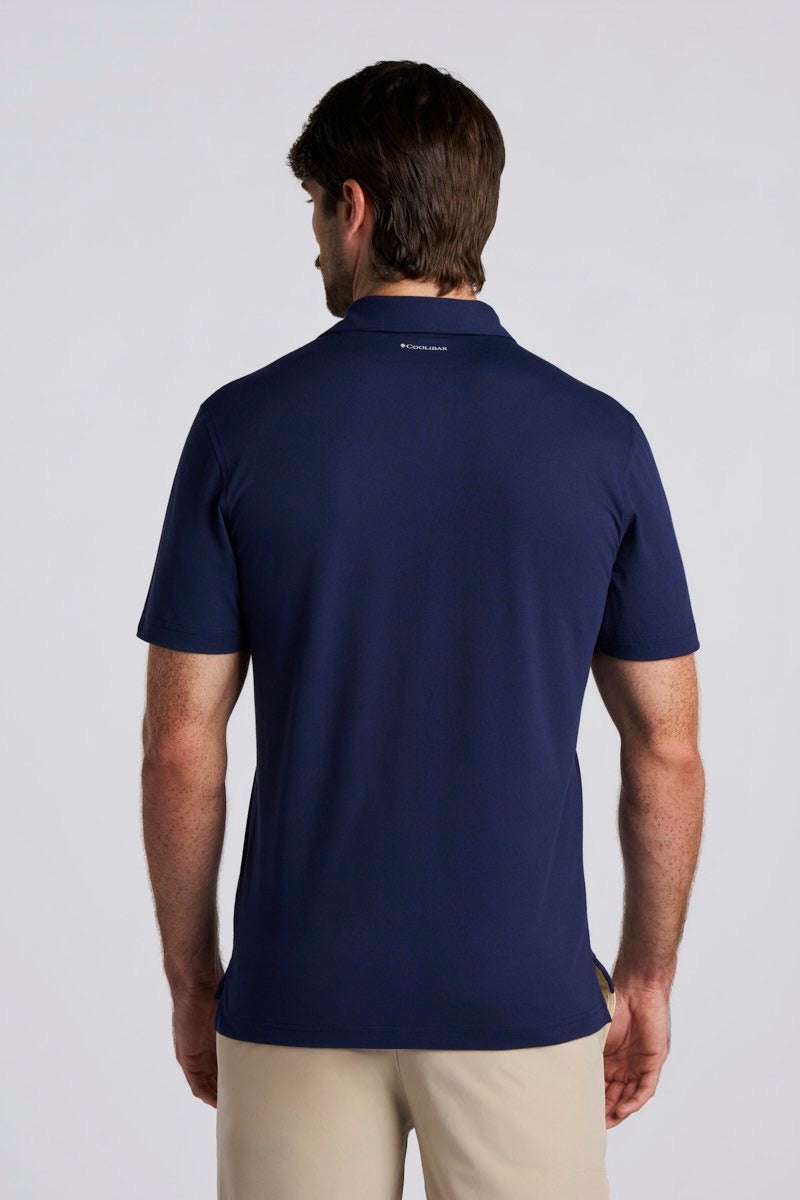 Men's All Day Short Sleeve Pique Polo | Navy