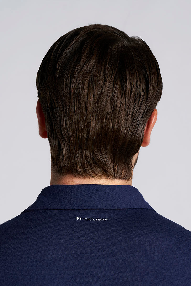 Men's All Day Short Sleeve Pique Polo | Navy