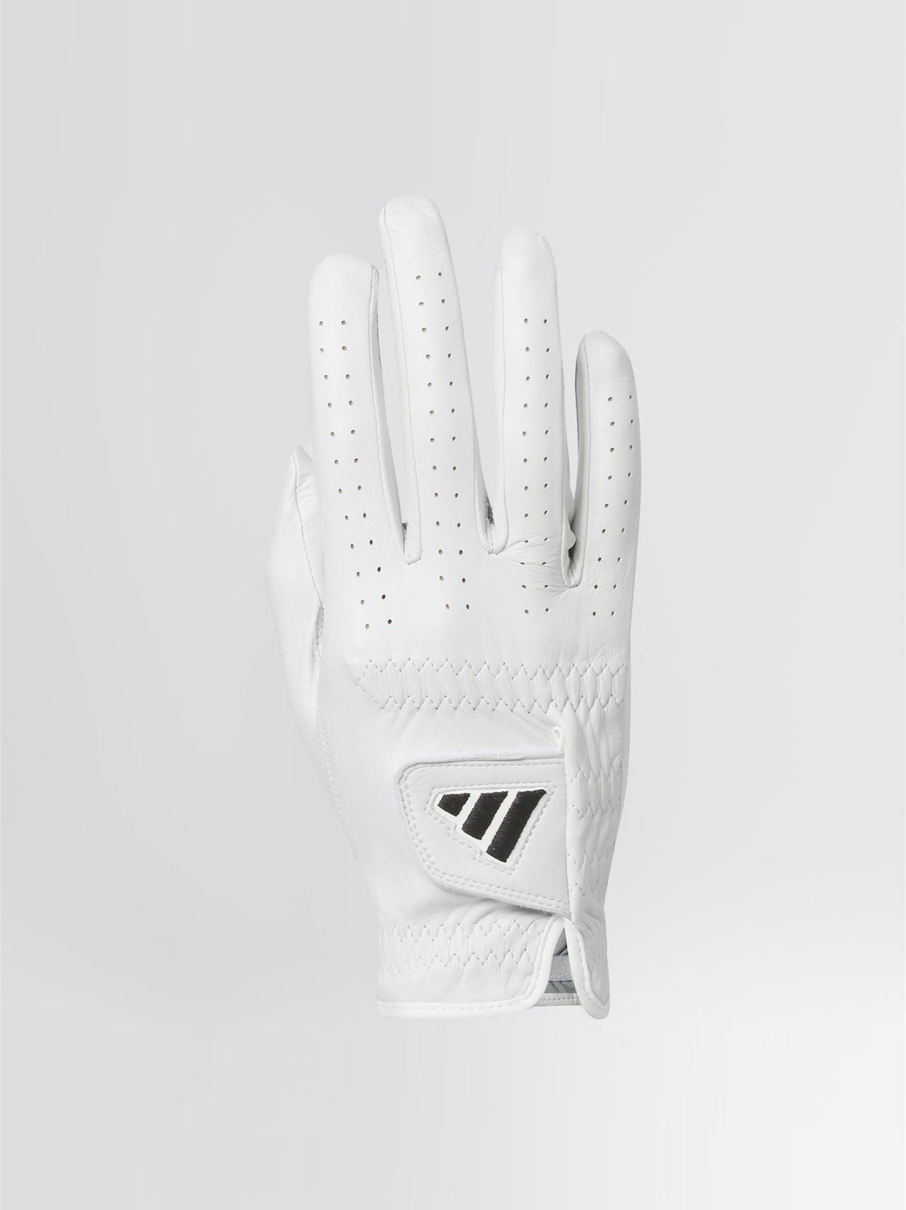 Pro Leather Right Hand Golf Glove White