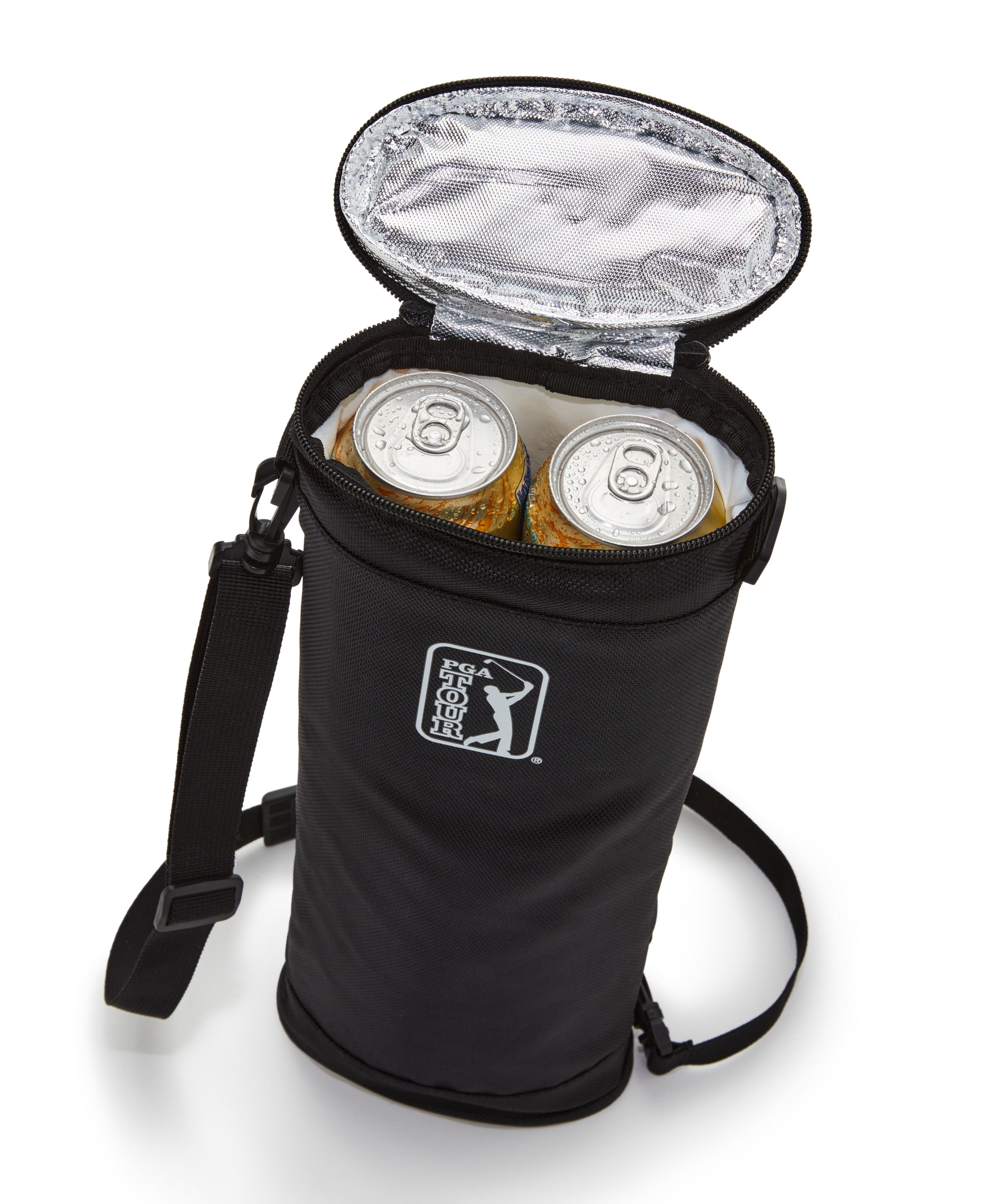 PGA TOUR Small Cooler Bag Attached to Golf Bag