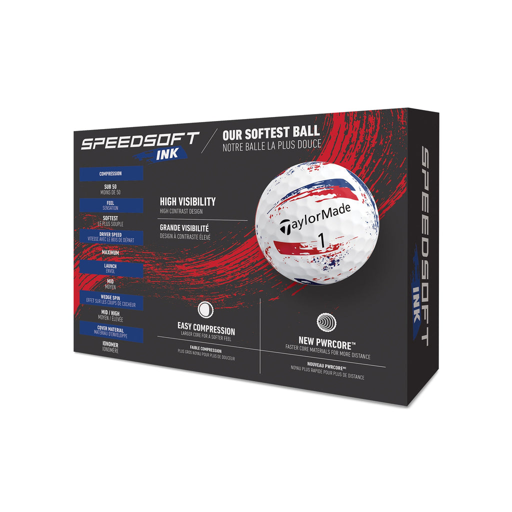 TaylorMade SpeedSoft Ink Golf Balls