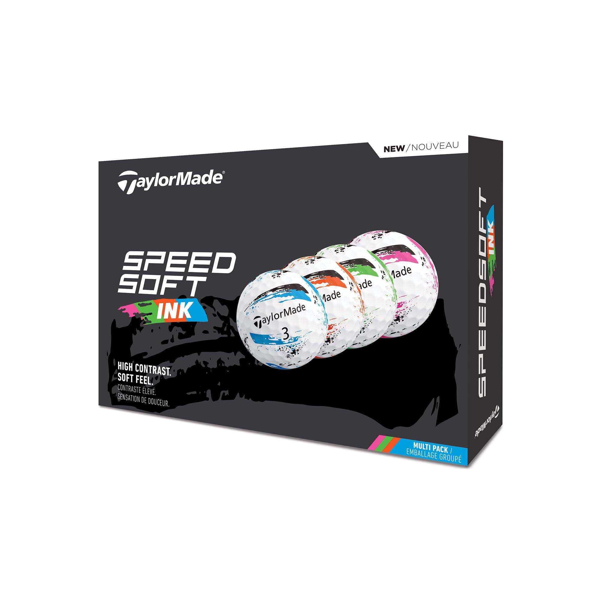 TaylorMade SpeedSoft Ink Golf Balls