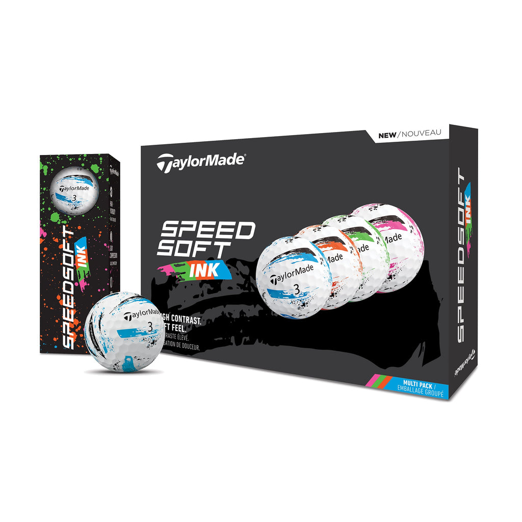 TaylorMade SpeedSoft Ink Golf Balls