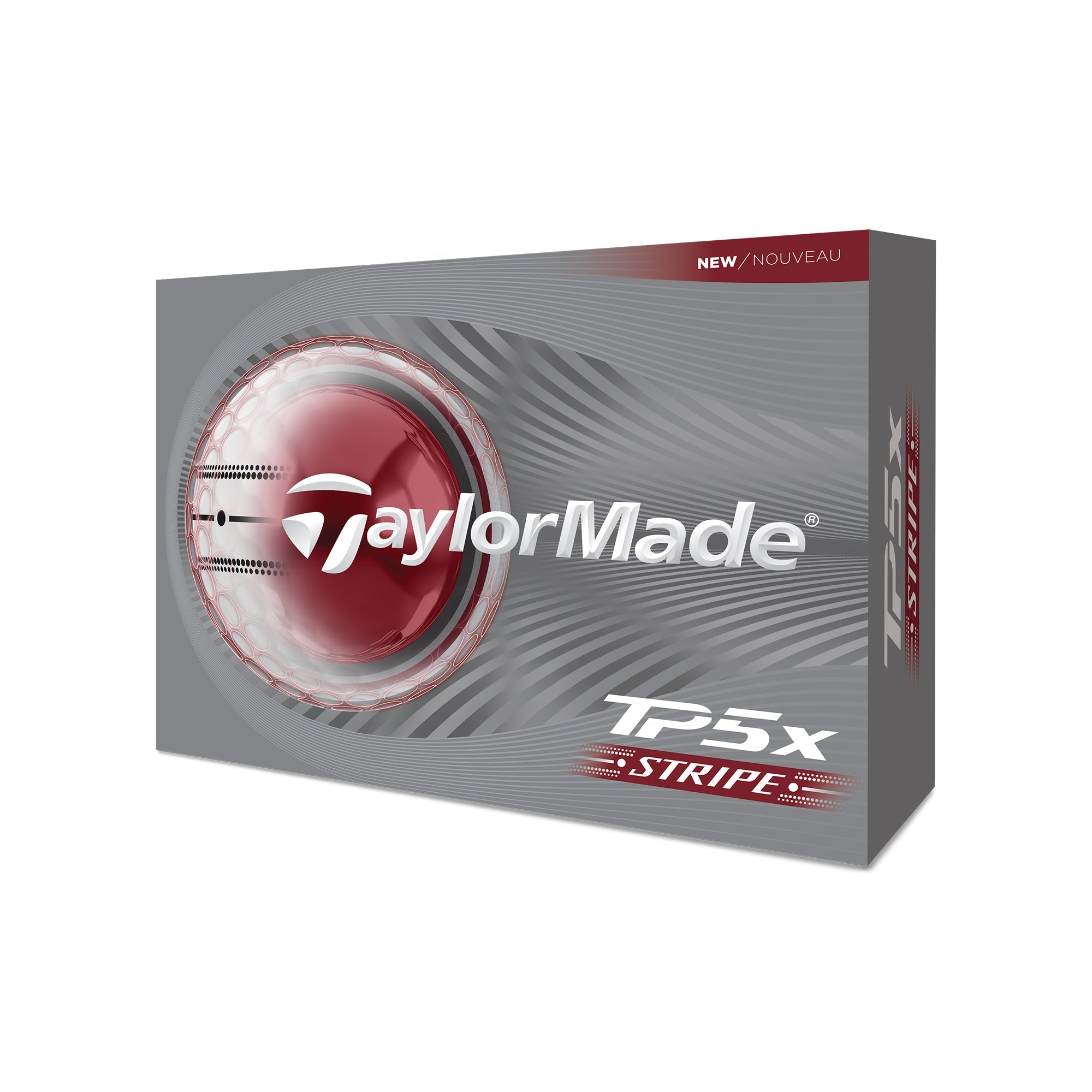 TaylorMade TP5x Stripe Golf Balls 2026