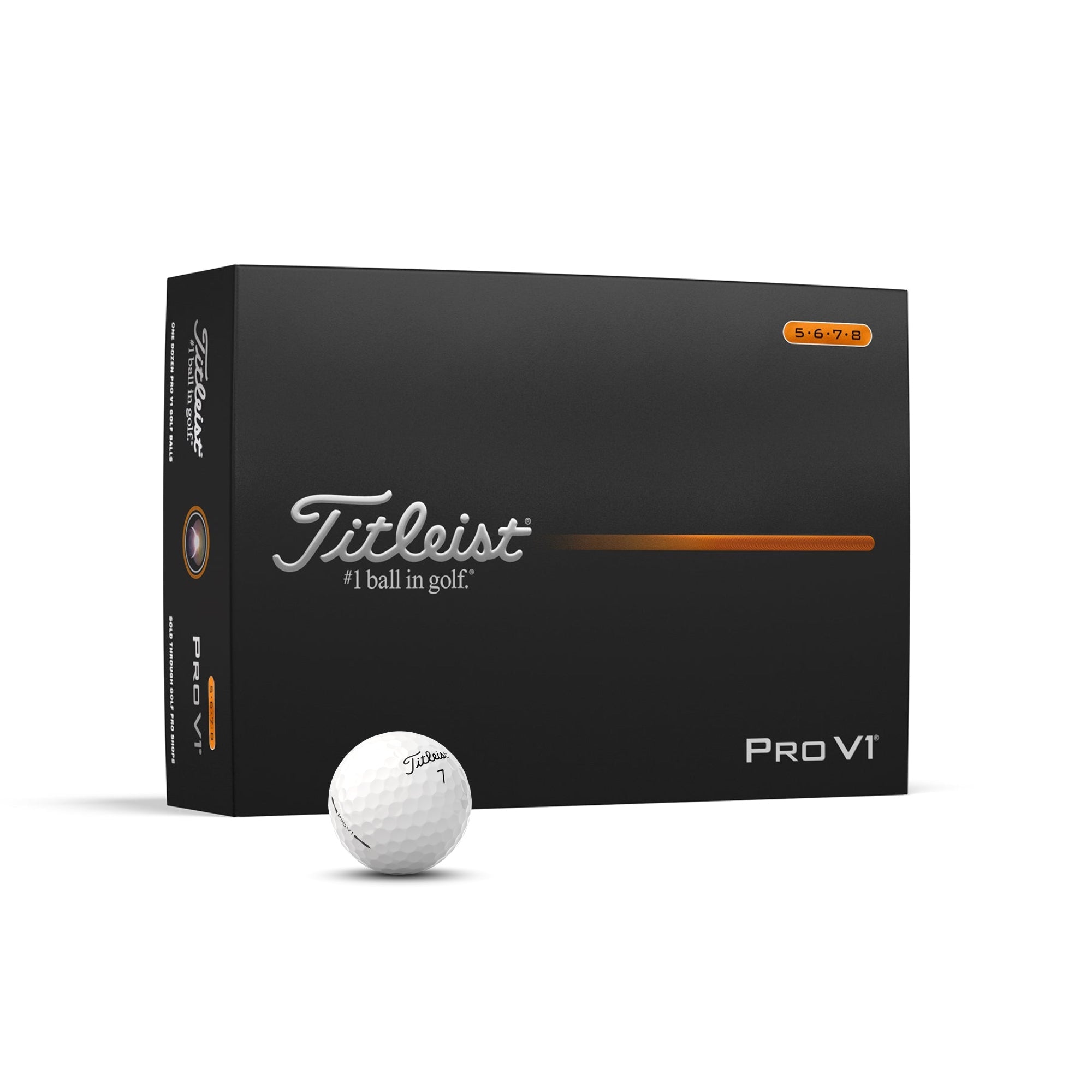 Titleist Pro V1 High Number Golf Balls 2025