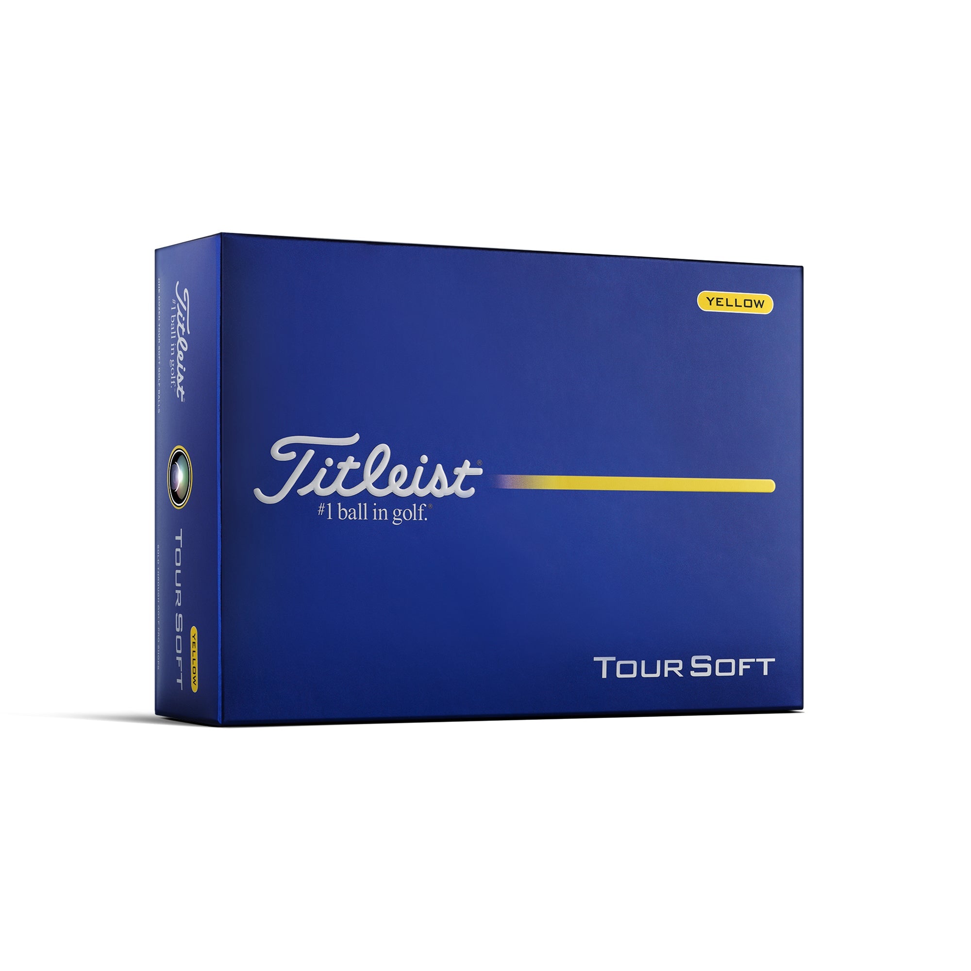 Titleist Tour Soft Golf Balls 2026 - Yellow