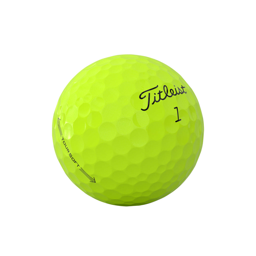Titleist Tour Soft Golf Balls 2026 - Yellow