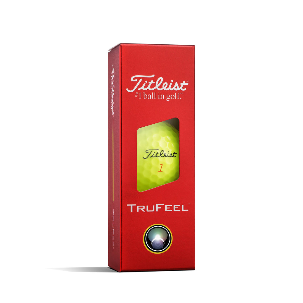 Titleist TruFeel Golf Balls 2026 - Yellow