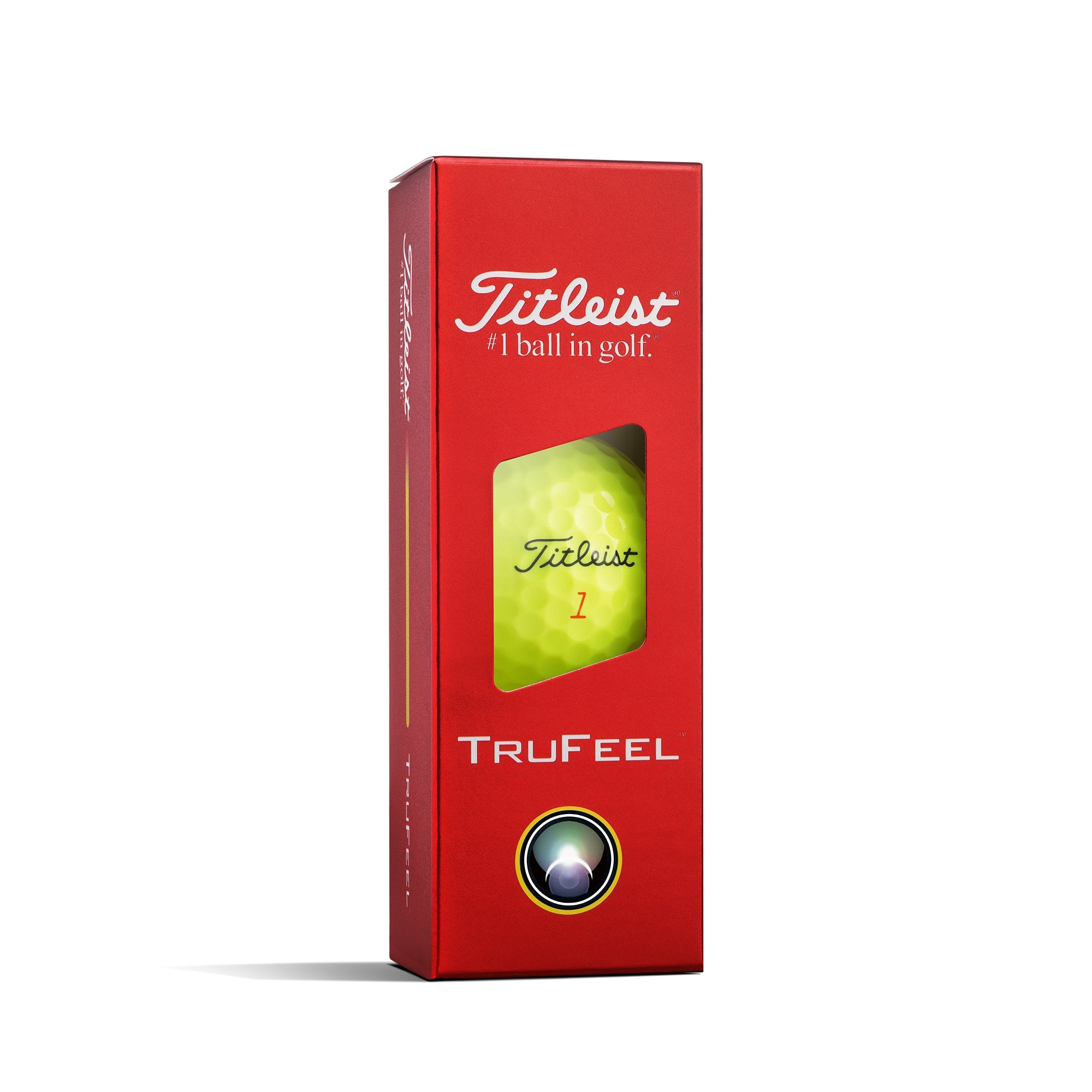Titleist TruFeel Golf Balls 2026 - Yellow