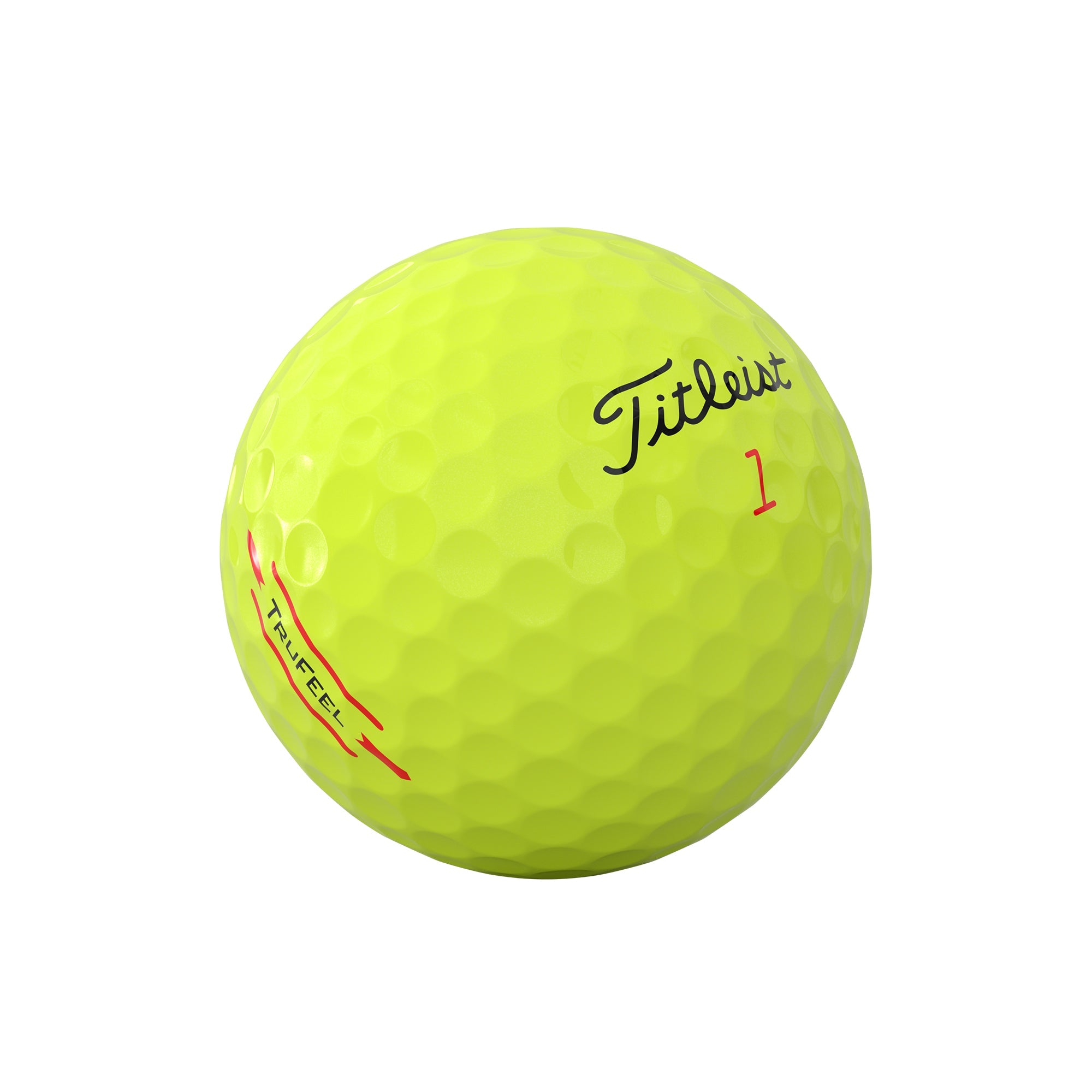 Titleist TruFeel Golf Balls 2026 - Yellow
