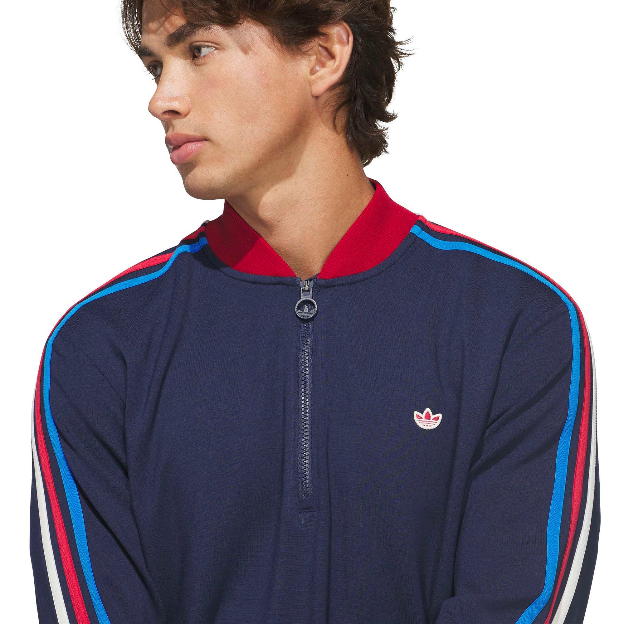 adidas Golf Originals 3-Stripes 1/4 Zip
