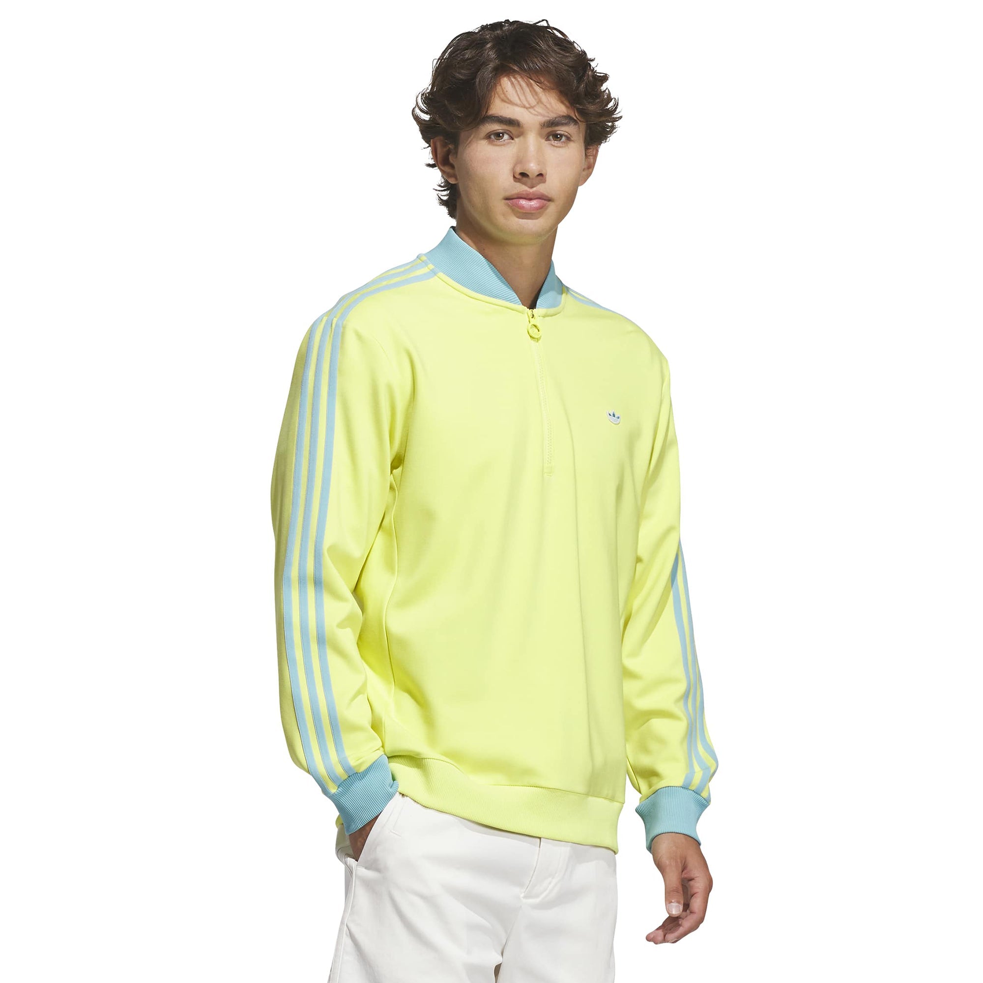 adidas Golf Originals 3-Stripes 1/4 Zip