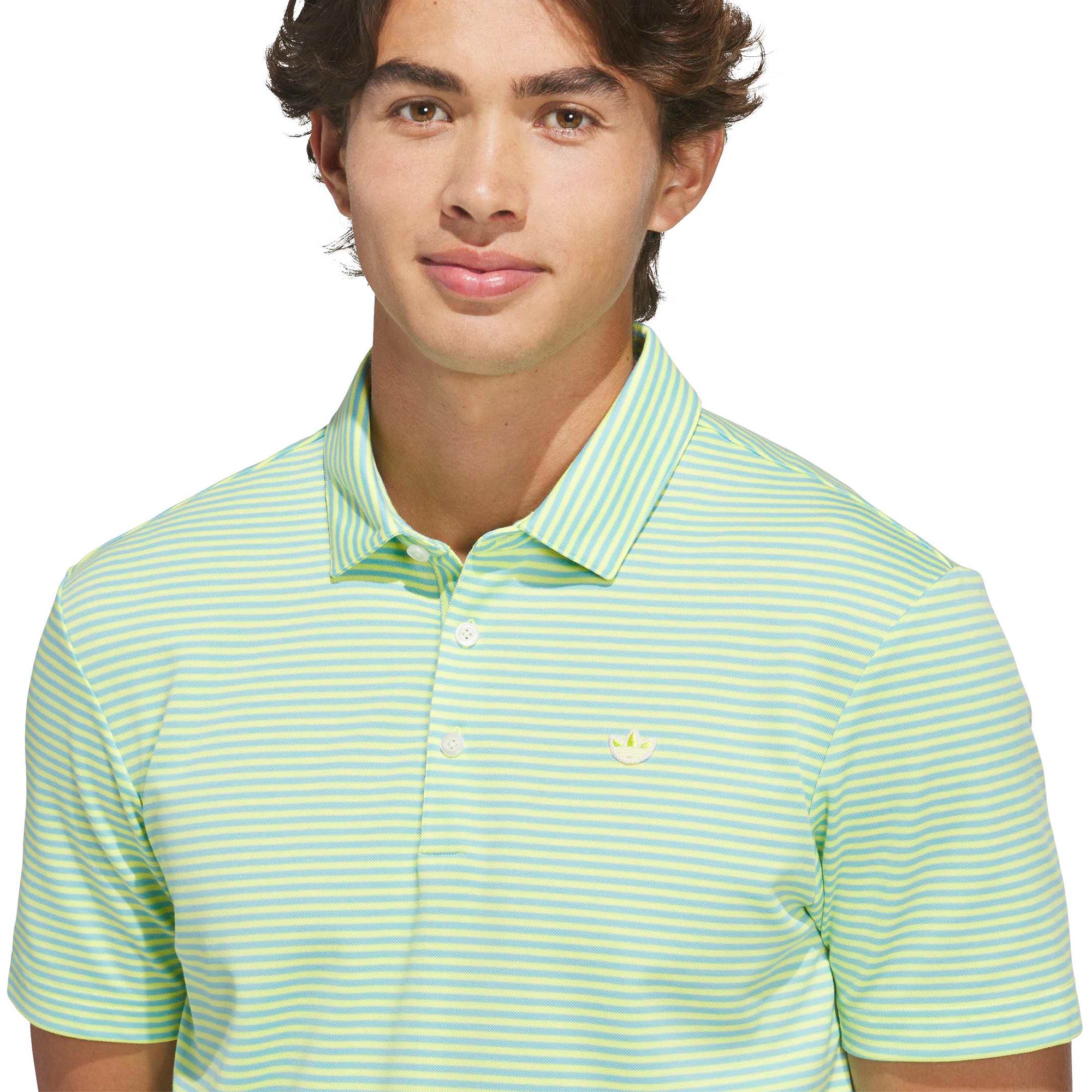 adidas Golf Originals Stripe Pique Shirt