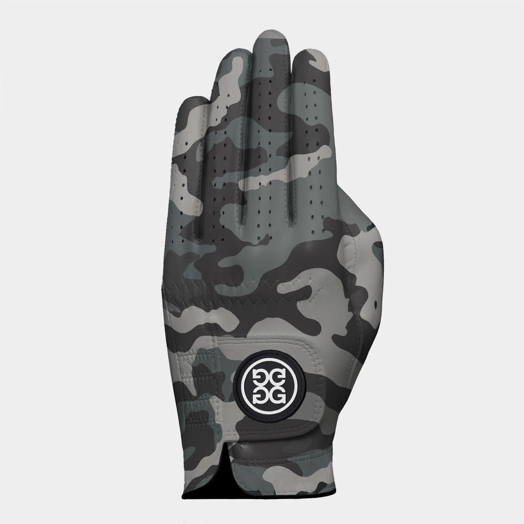 Signature Camo Left Handed Golf Glove Charcoal Camo