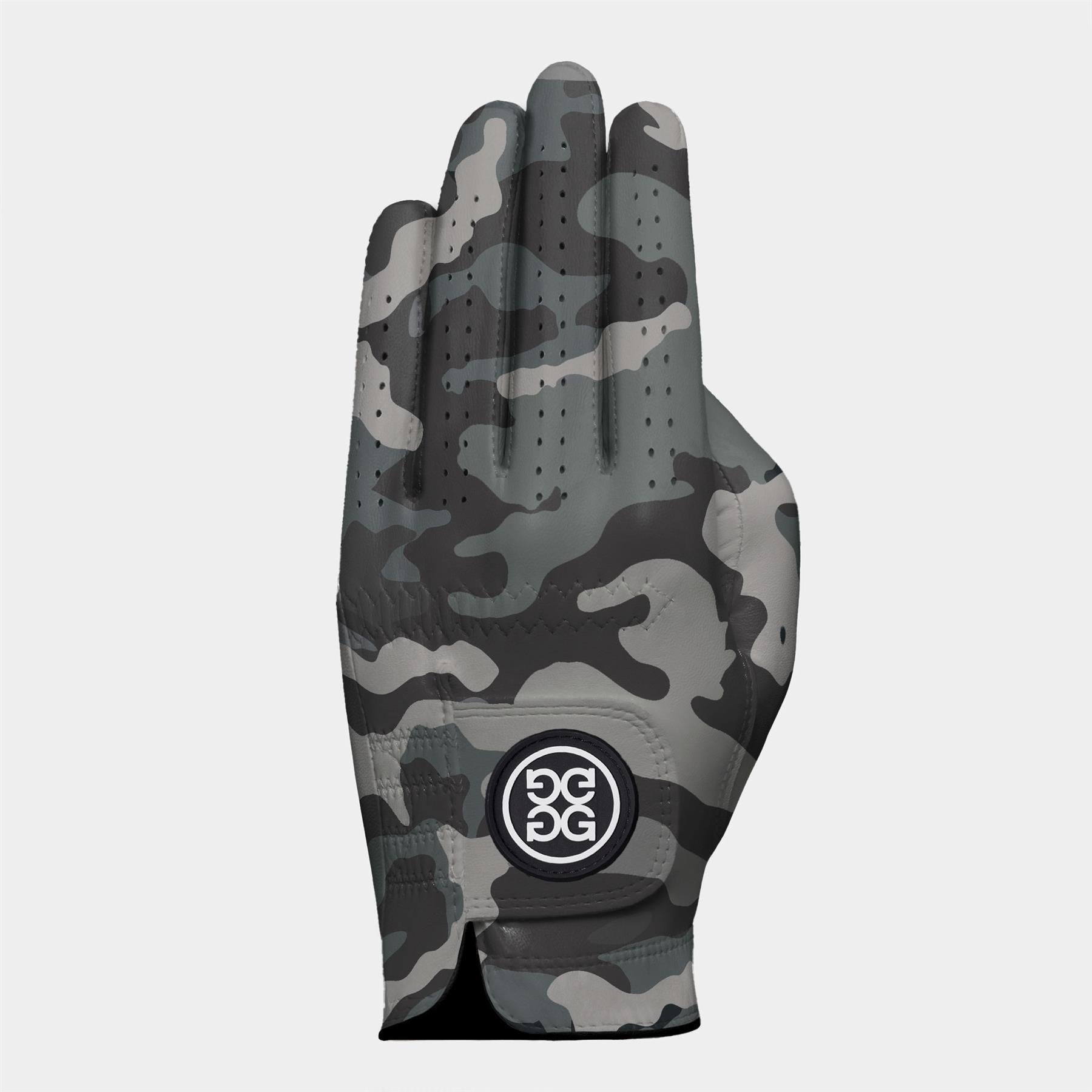 Signature Camo Left Handed Golf Glove Charcoal Camo